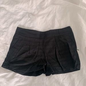 J Crew side zipper pleated front shorts